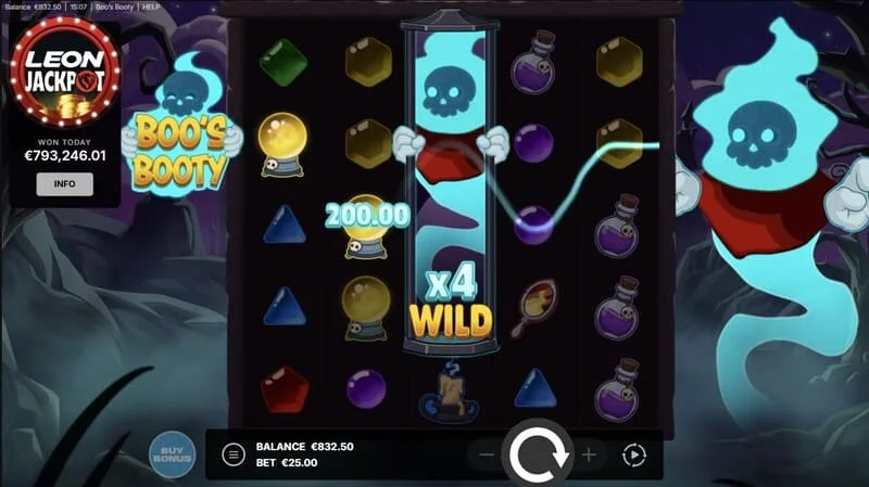 Boo's Booty - Wild-spøgelse med en numerisk multiplikator på hjulene